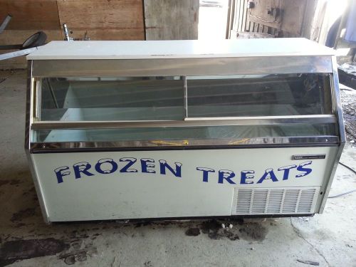 Frozen Treats Ice Cream Merchandiser Dipping Cabinet Universal Nolin Deep Freeze