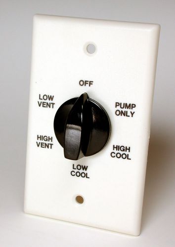 Dial Two Speed 6 Position RSK-2 Evaporative Cooler Switch 7110
