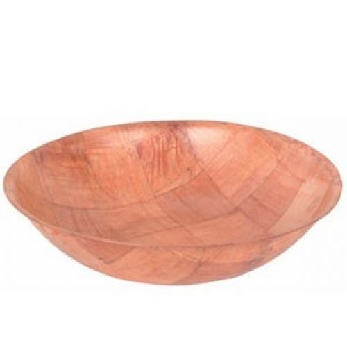 WDTSB014 14&#034; Woven Wood Bowl 1 DOZ
