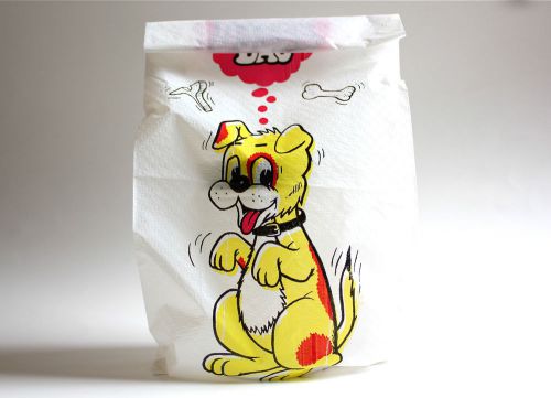 20 DISPOSABLE DOGGIE TAKE HOME BAGS FREE SHIPPING