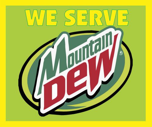 MOUNTAIN DEW DECAL