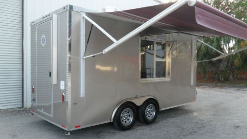 &#034;brand new 2014&#034; custom built 7&#039; wide x 16&#039; long concession trailer for sale