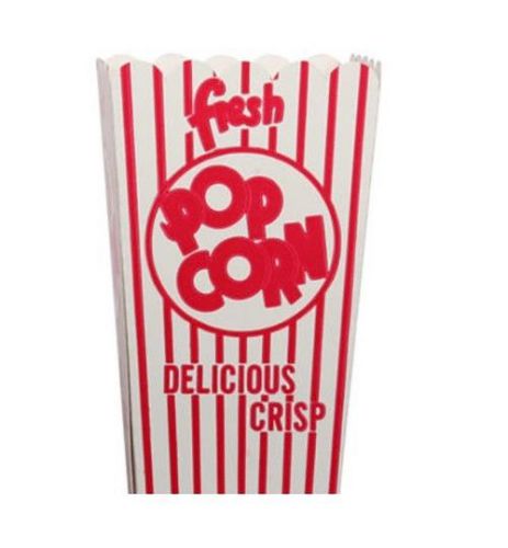 50ct Vintage Movie Popcorn Scoop Boxes
