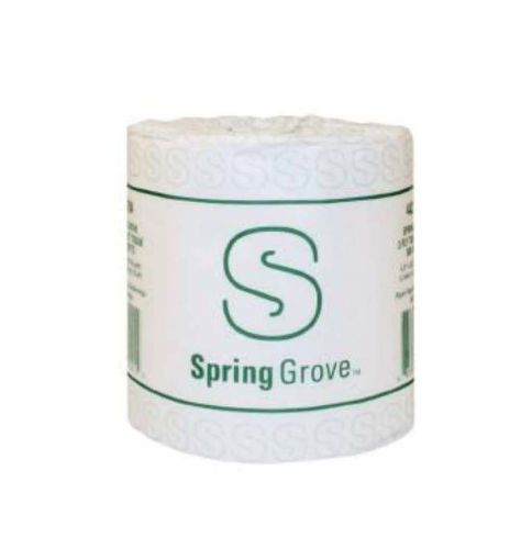 96 Rolls Bathroom Tissue Toilet Paper White 2 PLY Spring Grove