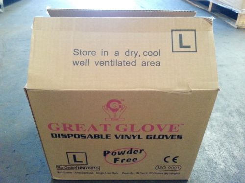 1000 Disposable Vinly Gloves X-Large