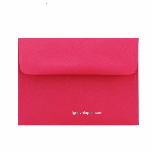 10 4x6 A6 A-6  Re-Entry Red Square-Flap Envelopes