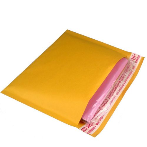 100 #0 7x10 dvd kraft bubble mailer padded envelopes free shipping 10+20+30+40 for sale