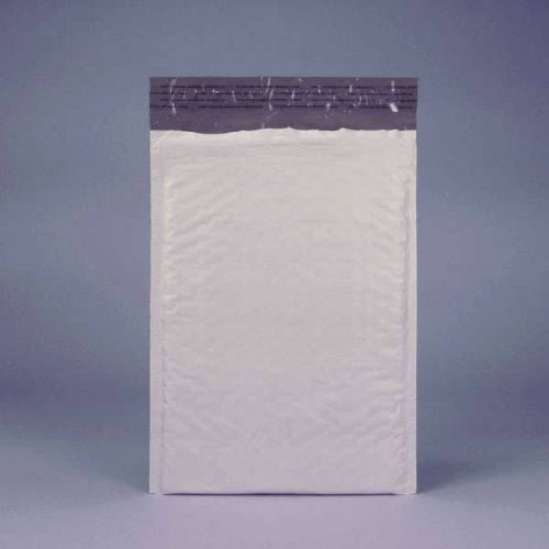 3 white plastic co-extruded poly bubble mailers envelopes for sale