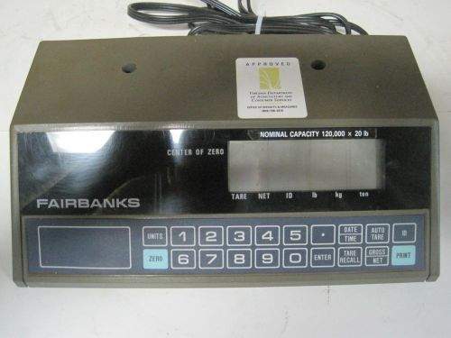 Fairbanks Scale Head Instrument 120,000 Pound 90-166 USG