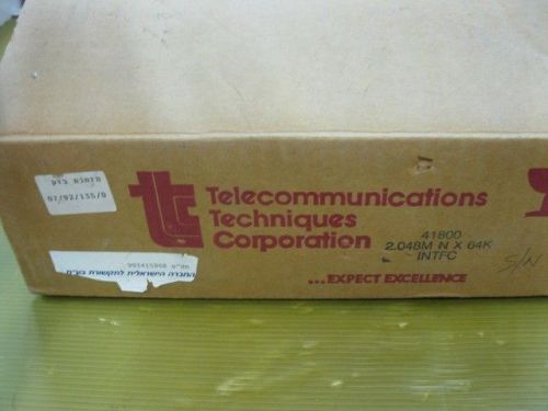 Ttc 41800 2.048m nx64k interface adaptor with handset for sale