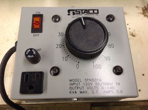 Staco  3PN501B  Variable Transformer