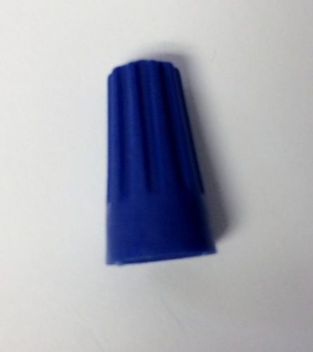 (500 pcs lot) *NEW* Small Blue Screw Nut Wire Connectors TWIST ON Barrel Conical