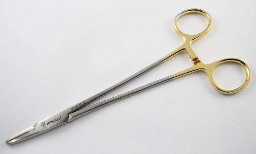 TC Hegar Mayo Needle Holder, 190mm TC Gold surgical dental instrument free ship