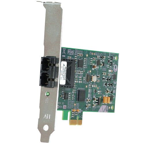 Allied Telesis AT 2711Fx/Lc Net Adapter PCie 100MB LAN 100Base-Fx Fed Gov