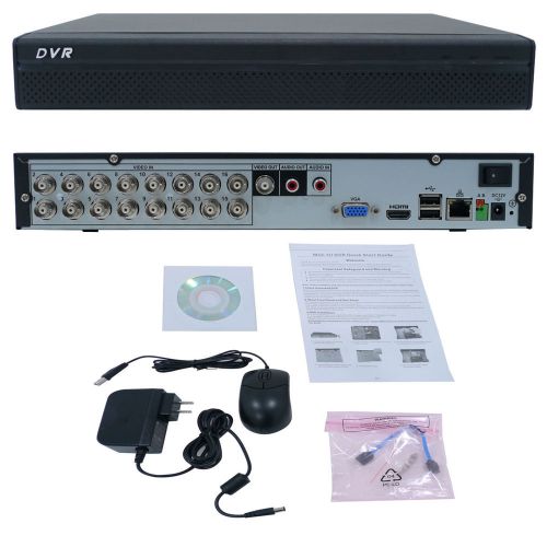16 Channel 960H DVR Realtime CCTV Security Surveillance System NO HARD DRIVE