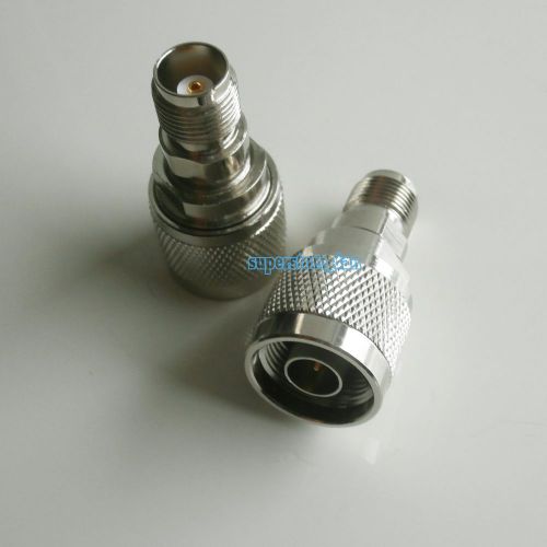 1Pcs N male plug to TNC female jack RF coaxial adapter connector