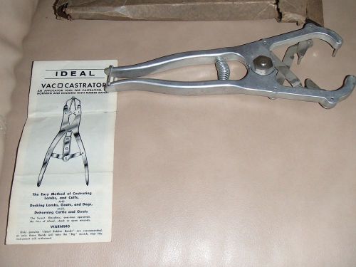 Ideal Band Castrator Tool