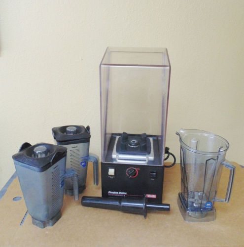 Blender blending station vita mix nm0115a commercial blender with 3 containers for sale