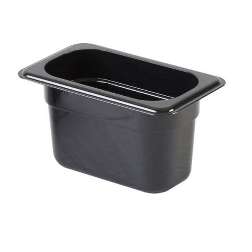1/9 size 4&#034; deep polycarbonate food pan (set of 6) for sale