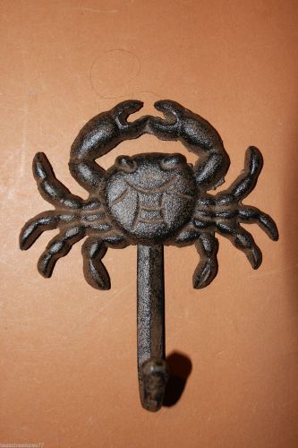 (16) CRAB, WALL HOOKS, SEAFOOD RESTAURANT DECOR, CHRISTMAS GIFT, N-