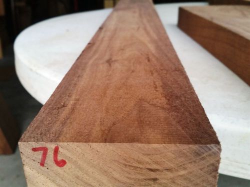 Thick 8/4 black walnut board 42.75 x 3.5 x 2in. wood lumber (sku:#l-76) for sale