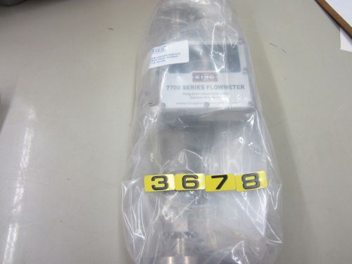 KING INSTRUMENT SERIES 7700 FLOW INDICATOR 1/2&#034; 7752200705 IN SEALED PACKAGE