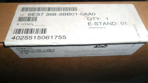 NIB SEALED SIEMENS 6ES7 368-3BB01-0AA0 SIMATIC CONNECTING CABLES