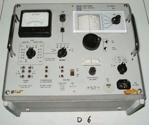 Wandel &amp; Goltermann PS-3 Signal Generator 0.3-612kHz