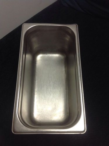 Winco Restaurant Stainless Steel Insert Steam Table Pans Size 12(L)x6(W)x6(D)