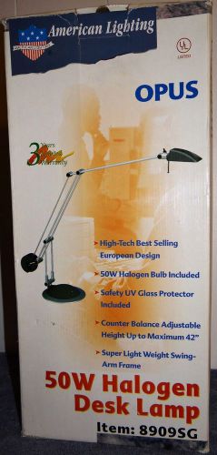American lighting Counter-Balanced 50W  Halogen Desk Lamp, 42&#034; Reach