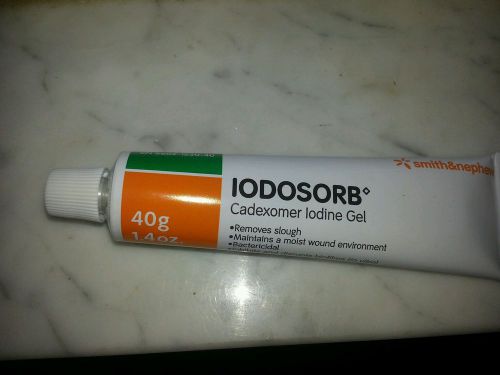 Idosorb cadexomer iodine gel