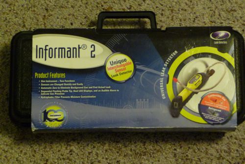 Bacharach informant 2 leak gas &amp; refrigerant detector contractor pac for sale