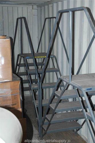 Ballymore 5 step 50 x 24&#034; double entry dual access work platform ladder for sale