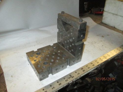 MACHINIST TOOLS LATHE Large Ground and Hardened Angle Plate Fixture
