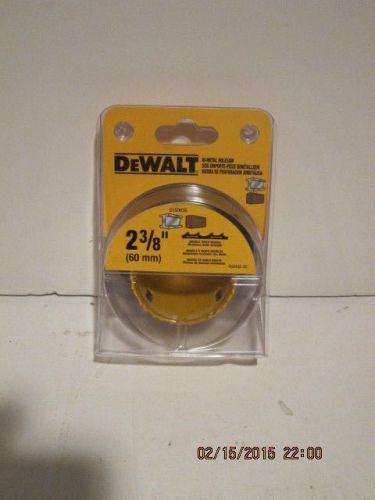 Dewalt 2-3/8 &#034; bi-metal hole saw d180038 free shipping, brand new sealed package for sale