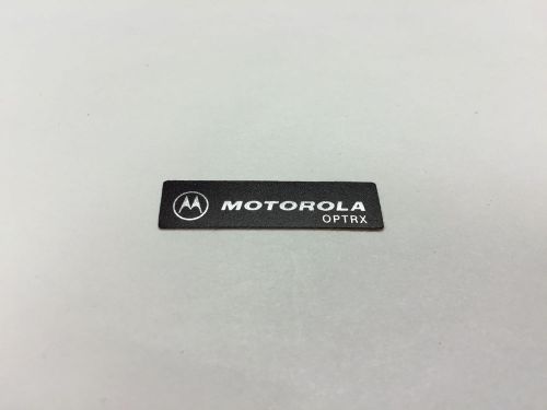 Motorola OPTRX Pager Replacement Front Label Model 3305423L01 *OEM*