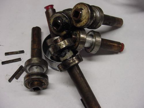1 Used Sweden Ice Cream Machine Long Drive Shaft with Bearings and Spacer