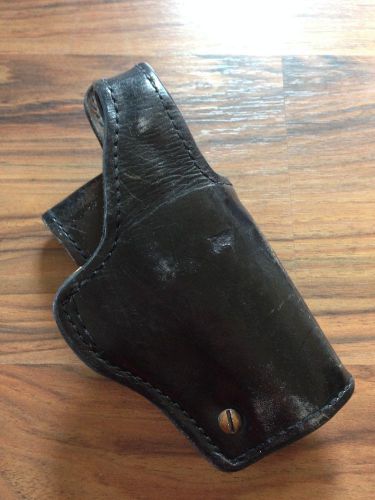 POLICE &#034;TIGER&#034; HOLSTER-DON HUME H738 SH NO.5M-FITS SMITH &amp; WESSON 5900 TYPES-