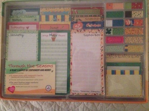 Lovely Month Post It Bookmark Marker Memo Flags Index Notepad books are fun