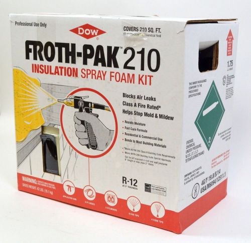 Dow froth pak 210 foam insulation kit class a fire rated for sale