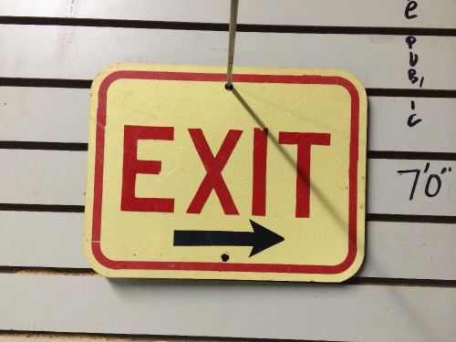 Old Sign Exit Sign