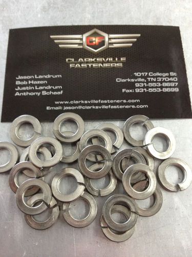 Stainless Steel Medium Split Lock Washers 1/4&#034; Qty 25