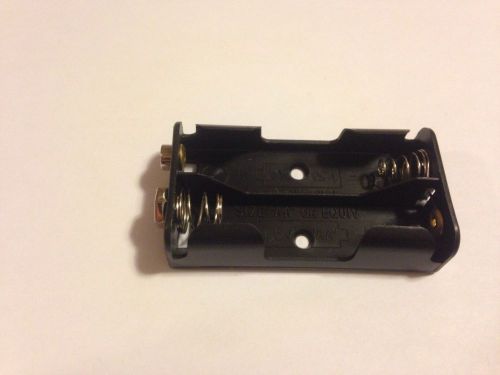 Battery Holder for 2 AA cells W/ Snap Terminals