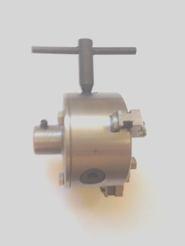 4&#034;  3 jaw self-centering lathe chuck, .75&#034; shaft non-threaded backplate for sale