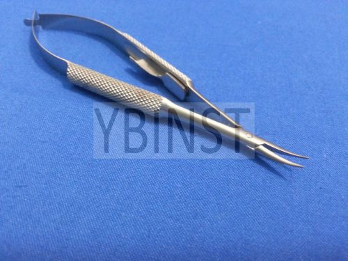 PACIFATED AUTOCLAVABLE HIGH GRADE BARRAQUER DELICATE NEEDLE HOLDER 4&#034; CURVED