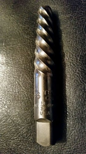 Trw no 6 easy out tap drill screw extractor 13/32&#034; drill new unused tools for sale