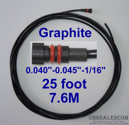 Miller graphite liner 25ft mig welding guns wire size 0.040&#034;-0.045&#034;-1/16&#034; for sale