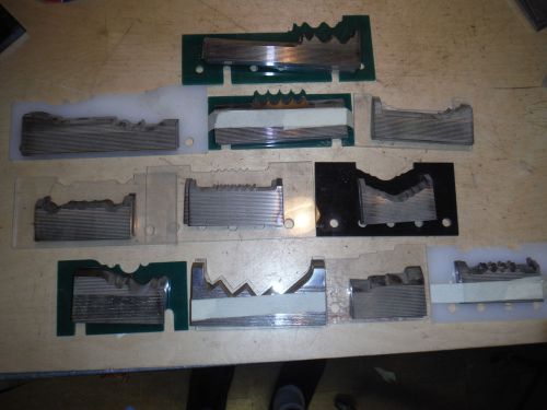 5/16 THICK CORRUGATED MOLDING KNIVES 2 KNIFE SETS FOR MOLDER WEINIG OTHER L8B