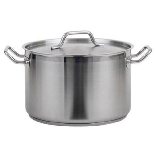 Stock Pot ROY SS RSPT 20-20 qt Stainless Steel W Lid Royal Industries