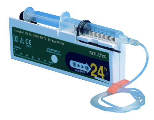 Graseby MS 26 MS26 Portable Daily Syringe Pump Driver